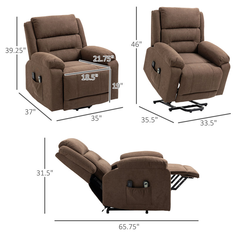 Power Reclining Massage Chair Wayfair